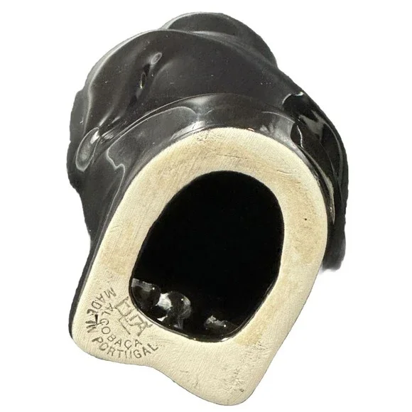 ELR Alcobaca Portugal Hand Painted Ceramic Penguin Figurines Family of Three - Picture 6 of 6